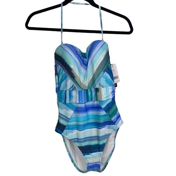 La blanca halter / strapless one piece swimsuit - Picture 3 of 13